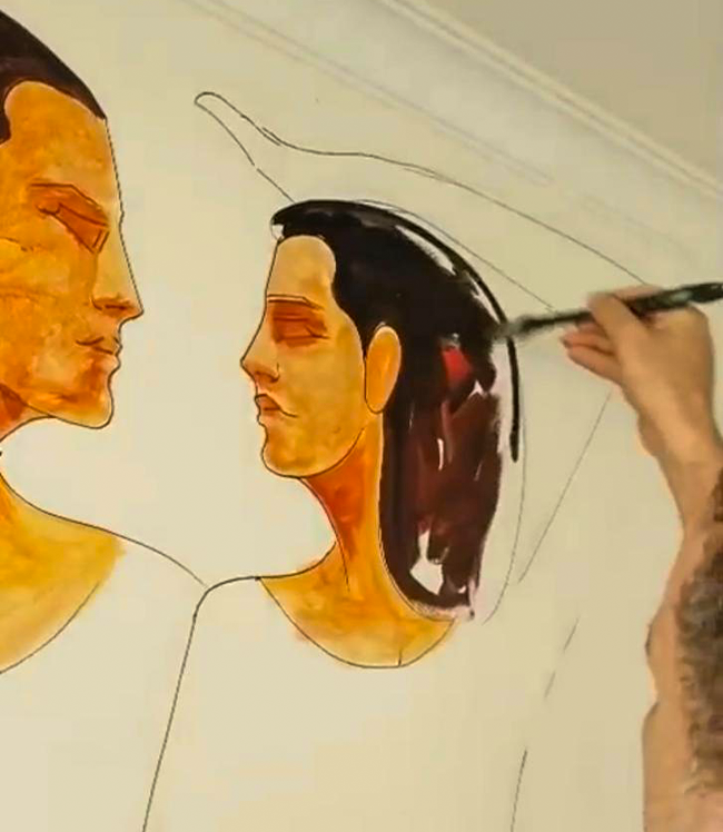 Hand-painted Walls